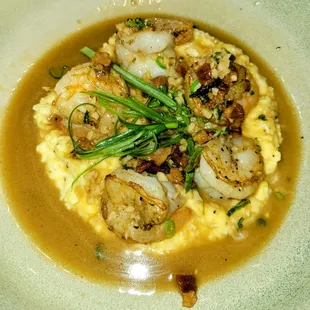 Shrimp &amp; Grits.  Yum-o!