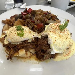 Homemade Brisket Benedict