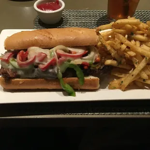 Philly Cheese Steak Sandwich
