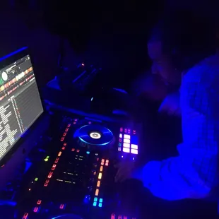 DJ Atrevete leads the night.