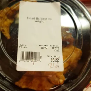 the price of the meat