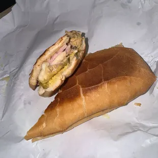 Authentic Sandwich Cuban, was to die for omg I would totally going back to this restaurant ASAP.