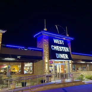 West Chester Diner -- storefront