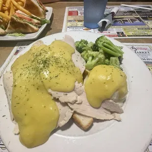 Hot Open Roast Turkey Sandwich