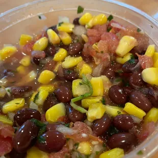 Fresh corn salsa