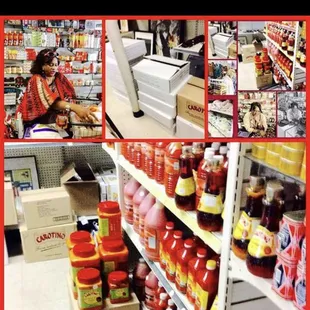 a woman shopping in a store