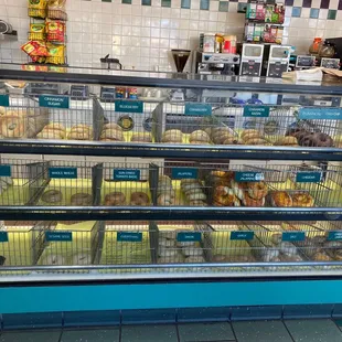 Current bagel selection