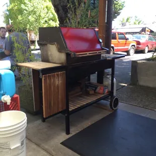 The magic happens in the BBQ!