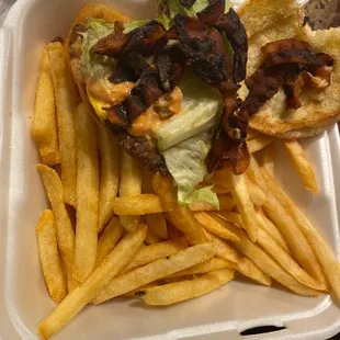 Would you pay extra for this burnt bacon? I think NOT.