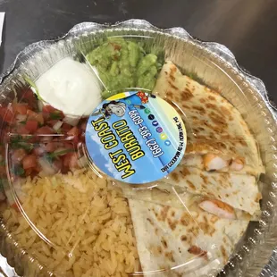 Shimp quesadilla!!!!