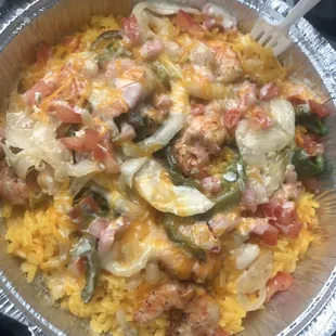 Happy Shrimp w/everything