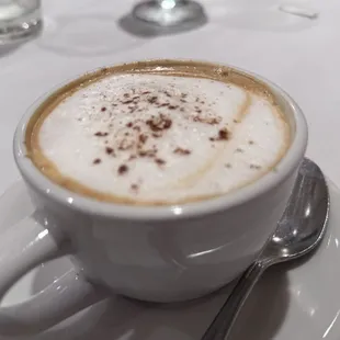 Perfect cappuccino