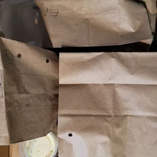 the contents of a box