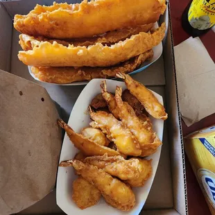 Fish, Shrimp, Oysters, and Scallops