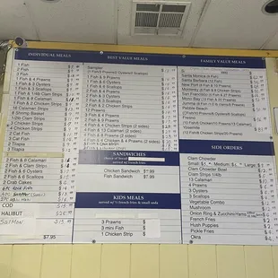 Updated menu Feb 2024