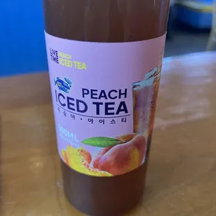 Peach tea