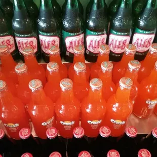 bottles of soda
