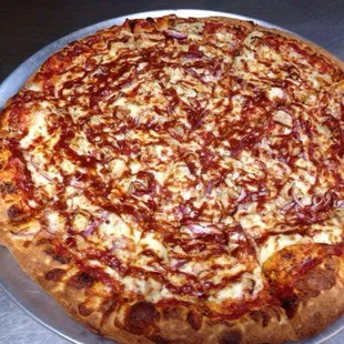 pizza, food