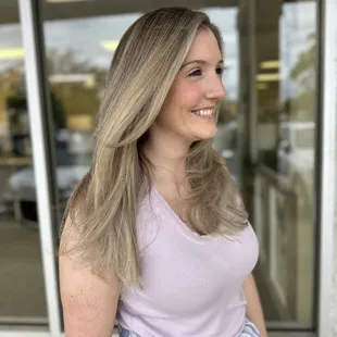 Blonde Highlights with our Blonde Specialist