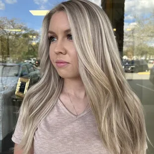 Blonde Highlights with our Blonde Specialist
