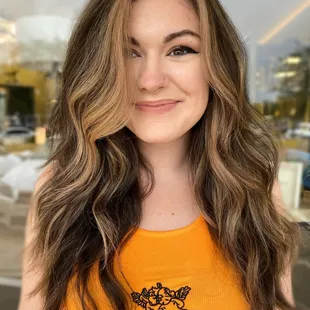 Balayage and Face Framing Highlights by Anna Carter Call for your appointment today! 904.260.8339