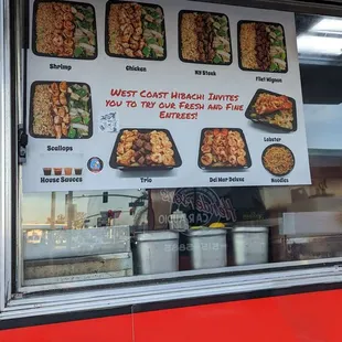 Menu pictures