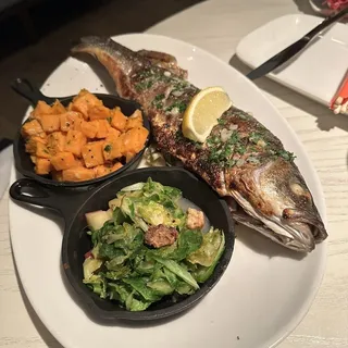 Whole Branzino