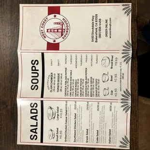 Menu 2/2 - 02/05/2022