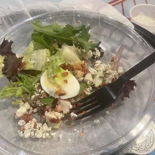 Cobb had lots of flavor!