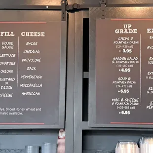 Menu as of 1/30/24