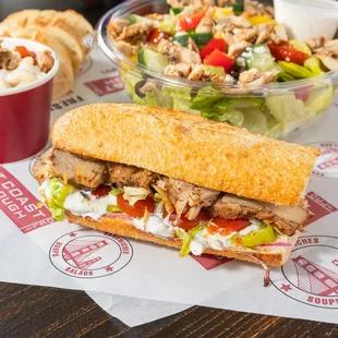 salads, food