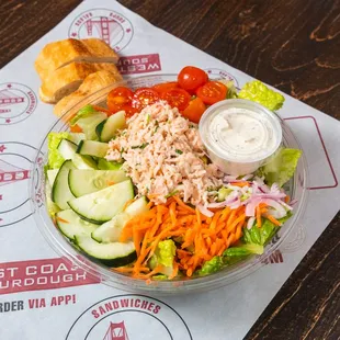 salads, salad, food