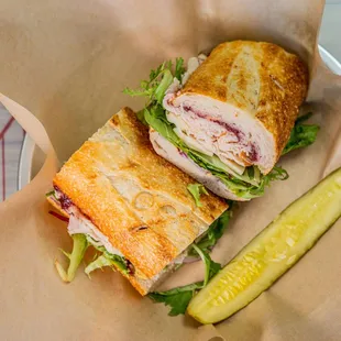 Cranberry Turkey Sandwich