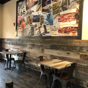 Interior dining area