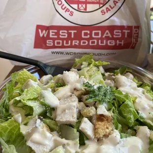 Grilled Chicken Caesar Salad