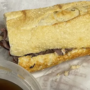 French Dip with Au Jus Sauce