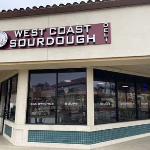 Front of the restaurant