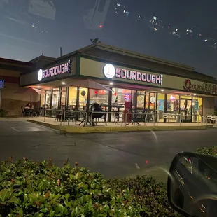outside seating