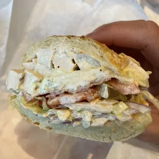 Turkey Pesto with Bacon on Sourdough