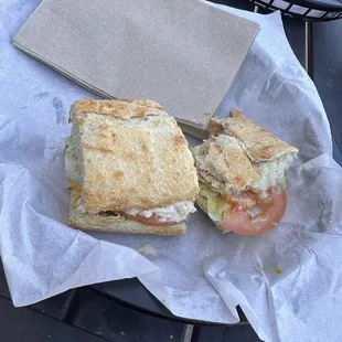 4&quot; Tuna sandwich
