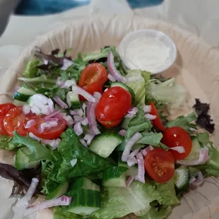 House salad - combo with drink size only