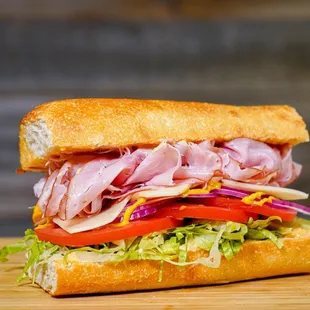 Turkey and Ham Sandwich