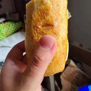 Pesto chicken sandwich