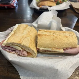 Ham and salami