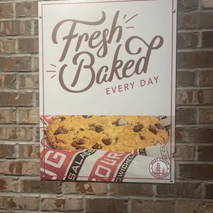 Fresh baked cookies