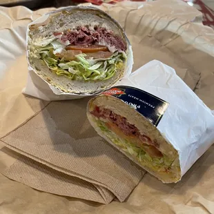 #3 Pastrami 4&quot; - not bad but pastrami proportion was not what I expected