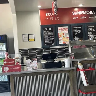 Order counter.
