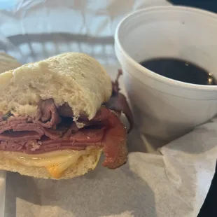 Look at that perfectly toasted sourdough!