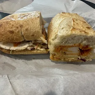 Buffalo Chicken To me it just tasted like Frank's Red Hot on top of some chicken, nothing impressive, but what you'd expect I'd suppose