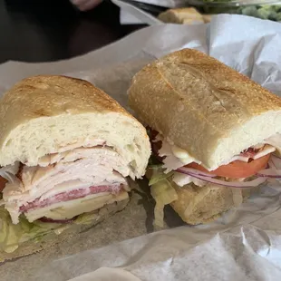 #8. Turkey and Dry Salami Sandwich